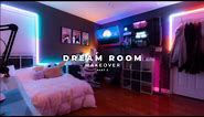 DREAM ROOM MAKEOVER (Govee Lights, Wall Mount, and More!) - Part 5