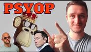 PSYOP Meme Coin from Ben.ETH - Andrew Tate, Elon Musk & Beeple