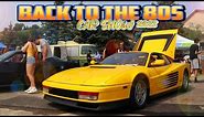 AWESOME 80S CARS ARE BACK!!! Back To The 80s Car Show! Rare 1980s Cars! Classic Cars From the 80s!!