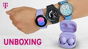 Samsung Galaxy Watch5, Galaxy Watch5 Pro, & Galaxy Buds2 Pro Unboxing | T-Mobile