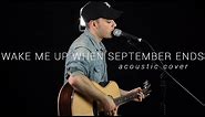 Green Day - Wake Me Up When September Ends (Cover by Dave Winkler)