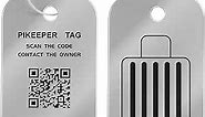 Smart Luggage Tag, QR Code Retrieve Luggage Tags for Suitcases, Information Self Modifiable, Waterproof Easy Identify Personalized Cruise Tag Hide Information Durable Backpack Bag Tags