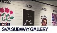 NYC subway posters exhibit at SVA gallery