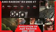 Evolution of AMD Radeon Graphic Cards 2000-2020
