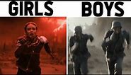 BOYS vs GIRL: RUNNING UP THAT HILL (emotional)