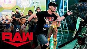 Mr. McMahon introduces John Cena: Raw, June 27, 2022