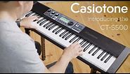 Introducing the Casiotone CT-S500
