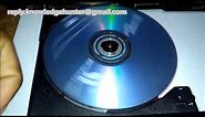 Insert and Eject CD DVD into Acer Laptop