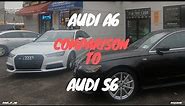 AUDI A6 TO S6 COMPARISON - HOW TO DIFFERENTIATE THEM ?