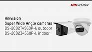Hikvision Super Wide Angle Cameras performance demo
