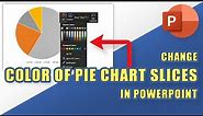 PowerPoint - Change Individual Color of Pie Chart Slices (easily!)