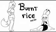burnt rice - meme