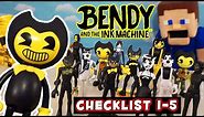 Bendy and the Ink Machine Articulated Figures Checklist BATIM PhatMojo Series 1-5 - Puppet Steve