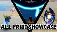ALL FRUITS SHOWCASE || UPDATE 4 || GRAND PIECE ONLINE [GPO]
