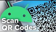 How to SCAN a QR Code on Android!