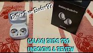 GALAXY BUDS PRO(PHANTOM SILVER) UNBOXING & REVIEW