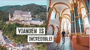 The BEST Reason to Visit LUXEMBOURG! - Exploring Fairytale Castle and City of Vianden 🇱🇺