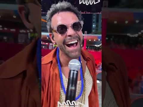 Alexandre Peixe in the VIP box, celebrated in Maceió.