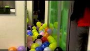 Creating the Balloonery - Best balloon room office prank