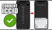 How To Get The Current ICCID - iPhone Unlock SIM