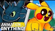 Toothless vs Pikachu - Rap Battle! (ANIMATION VS ANYTHING: CH. II)