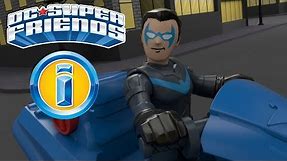 Nightwing & Black Canary Patrol the Skies of Gotham City |DC Super Friends | Imaginext