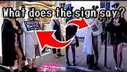What do these women have on their boards? Kabukicho, Tokyo｜red light area district Japan 東京 歌舞伎町 4k