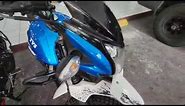 TVS ZT 125 azul