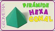 Como hacer una pirámide hexagonal. Rápido y fácil / Hexagonal pyramid