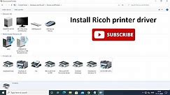 How to install Ricoh printer driver | Ricoh printer driver MP 2001l install #printerdriver