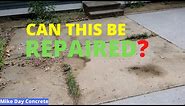 How To Repair and Resurface Old Concrete Patios (Fixing Ugly Concrete)