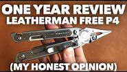 Leatherman Free P4 Honest 1 Year Review