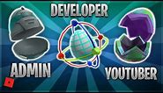 How to get the Admin Egg, Developer Egg, and Star Creator Egg (Roblox Egg Hunt 2020 Event)