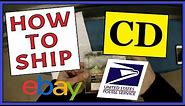 How To Ship a CD | Easy, Fast & Cheap | USPS First Class Mail Shipping w/ Padded Envelope