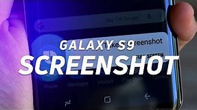 How to take a screenshot on the Galaxy S9