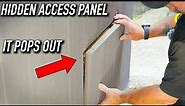 How To Cut In A Hidden Access Panel || Dr Decks
