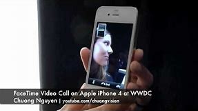 iPhone 4 FaceTime Video Call Demo | Pocketnow