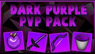 Minecraft: Dark Purple 128x PvP Texture Pack | 1.7/1.8/1.9 MC