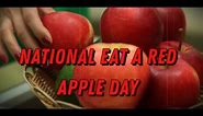 National Eat A Red Apple Day (December 1) - Activities and How to Celebrate Eat A Red Apple Day