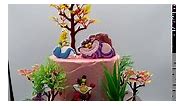 ALICE IN WONDERLAND 16 Piece Birthday Cake Topper Set Featuring Alice and Decorative Themed Accessories