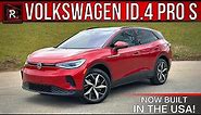 The 2023 Volkswagen ID.4 Pro S Is An Enhanced American Made Electric SUV