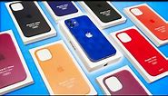 Apple iPhone 12/12 Pro - Trying All The Apple Silicone MagSafe Case Colours!!