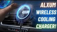 Alxum COOLING Magnetic Wireless Car Charger // Cool Your iPhone While Charging + LEDs!