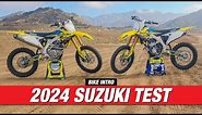 2024 Suzuki RM-Z450 & RM-Z250 Bike Intro | Racer X Films