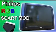 Philips CRT RGB SCART Mod! Philips 29PT468