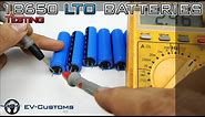 18650 3000mAh LTO Lithium Titanate Battery? (Testing)