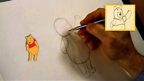 Learn how to draw Winnie the Pooh!