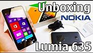 Nokia Lumia 635 Unboxing 4K with all original accessories RM-974 review