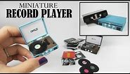 DIY Miniature: Retro Record Player