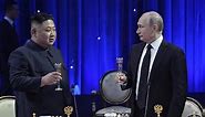 Vladimir Putin and Kim Jong Un meet for the first time